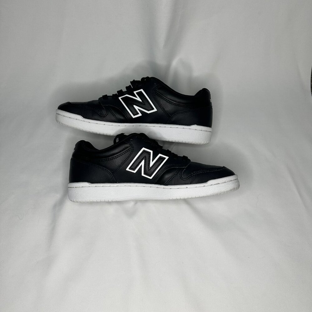 New Balance Unisex-Adult BB480 V1 Sneaker, Black/White - Picture 3 of 4